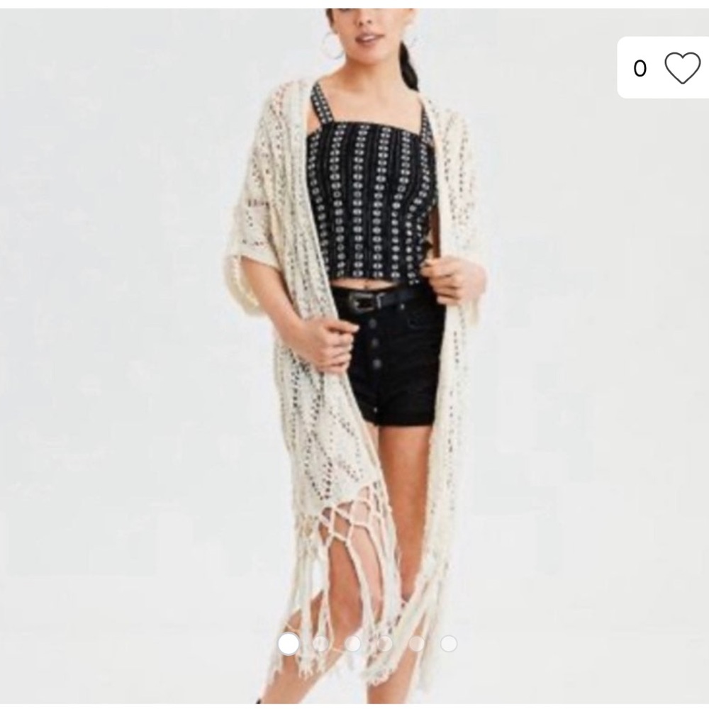 AE Crotchet Kimono